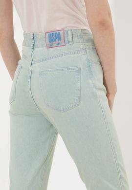 Kadın Turkuaz Jean Pantolon - 50246475007