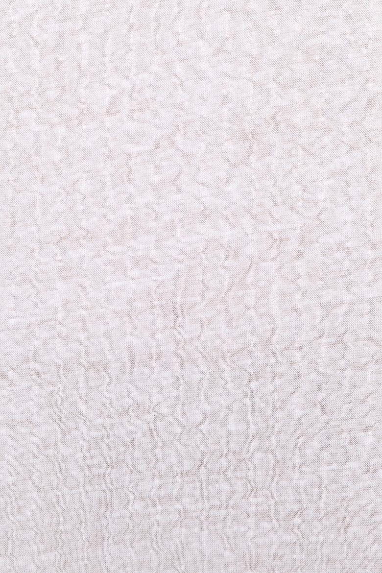 Kadın Beyaz Bisiklet Yaka Kolsuz Tişört - 50250261007