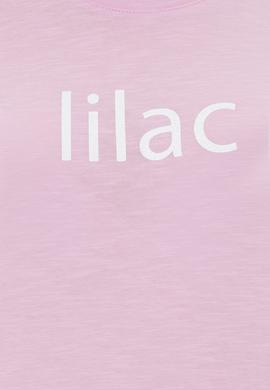 Kadın Manolya Bisiklet Yaka Tişört - 50248142052