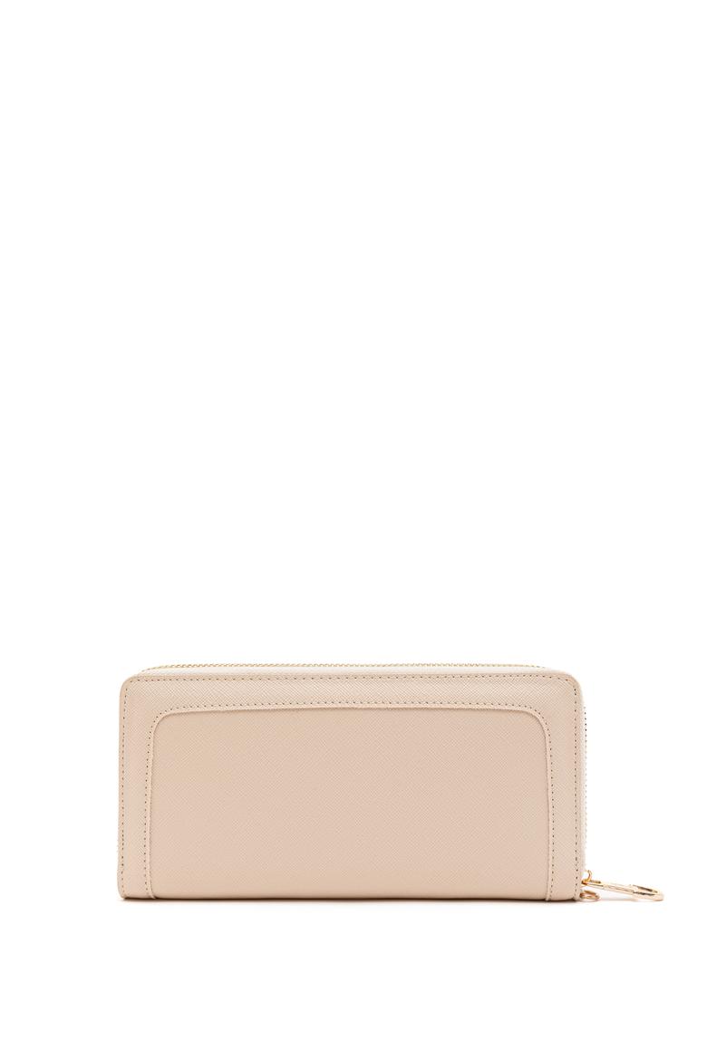 Kadın Krem Cüzdan - 50250269003