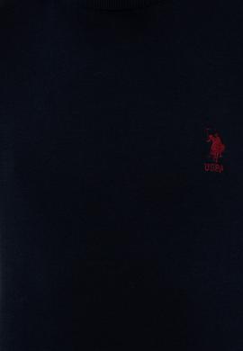 Erkek Lacivert Balıkçı Yaka Basic Triko Kazak - 50253449006