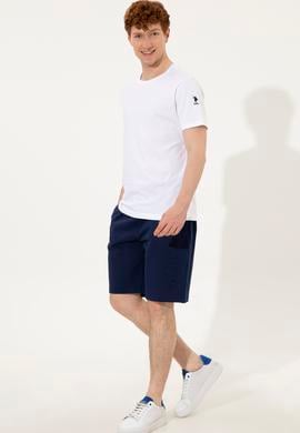 Erkek Lacivert Örme Şort - 50246596007