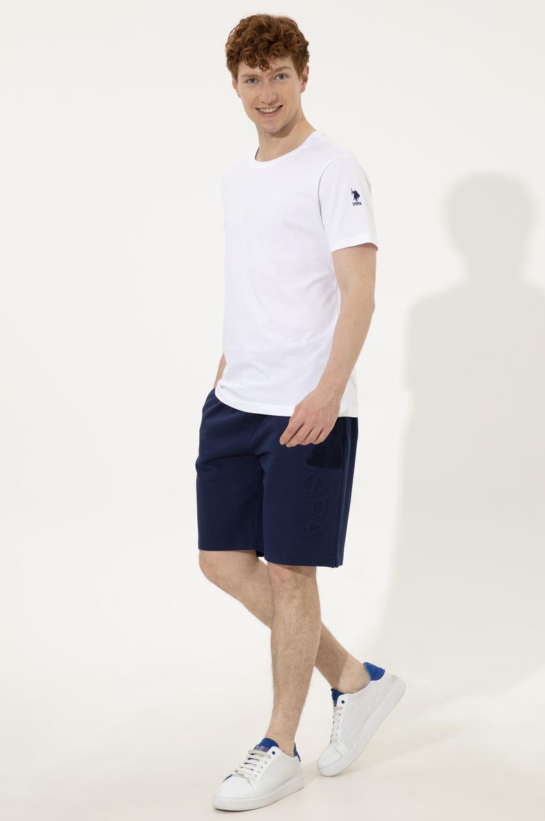 Erkek Lacivert Örme Şort