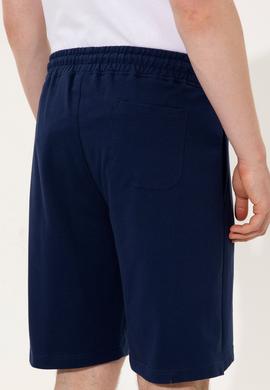 Erkek Lacivert Örme Şort - 50246596007