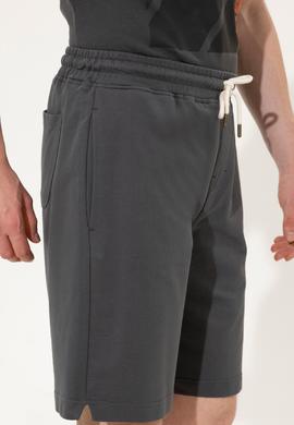 Erkek Antrasit Örme Şort - 50246596016