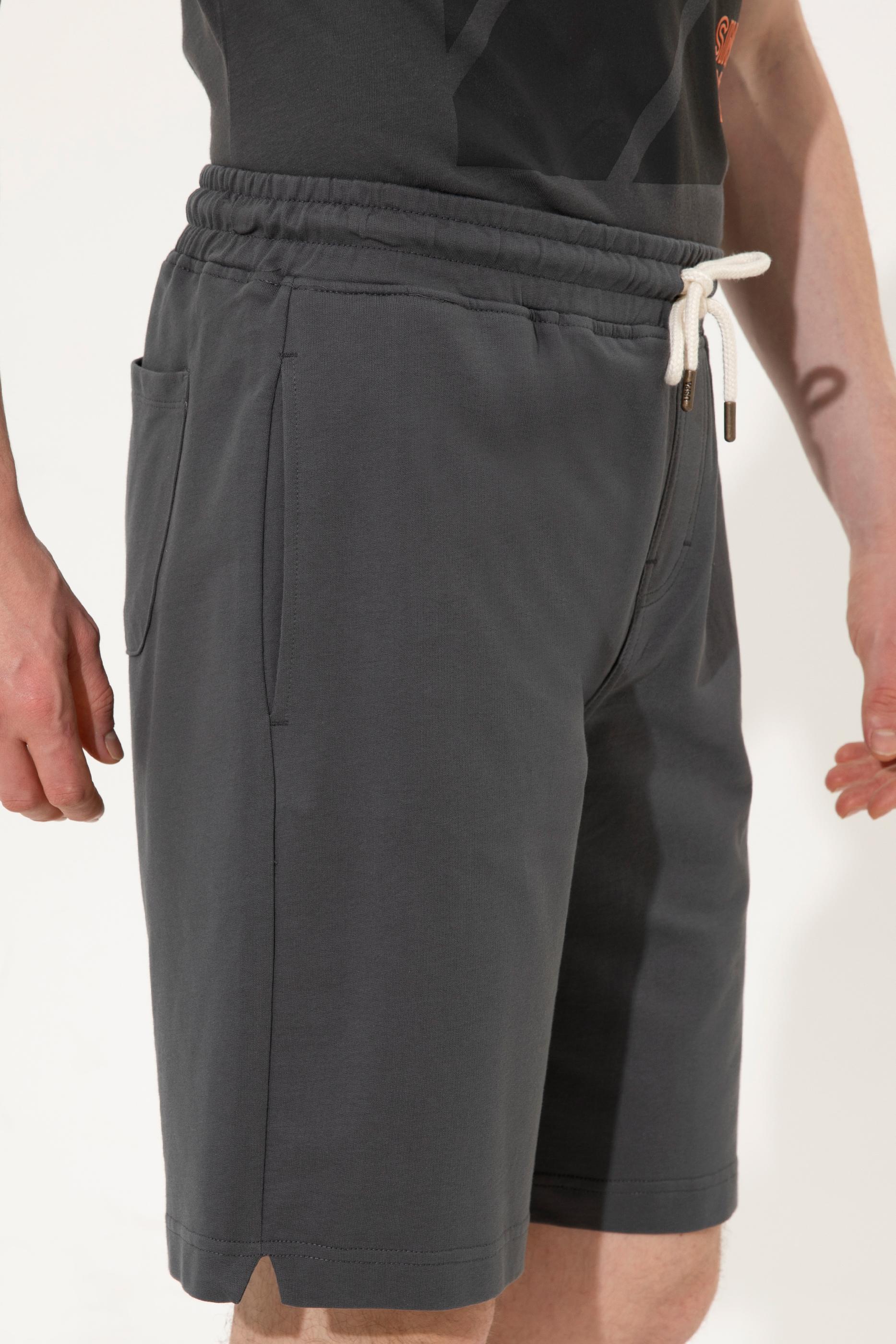 Erkek Antrasit Örme Şort