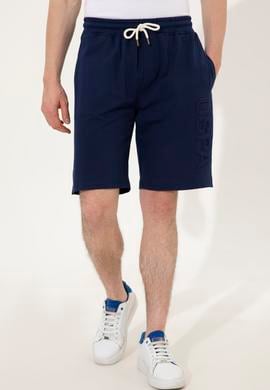 Erkek Lacivert Örme Şort - 50246596007