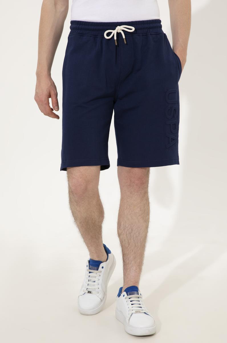 Erkek Lacivert Örme Şort