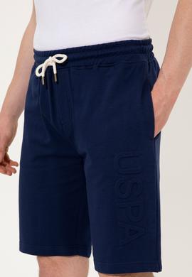 Erkek Lacivert Örme Şort - 50246596007