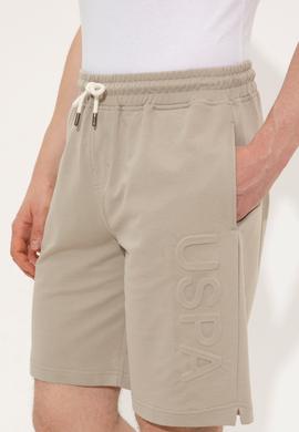 Erkek Haki Örme Şort - 50246596024