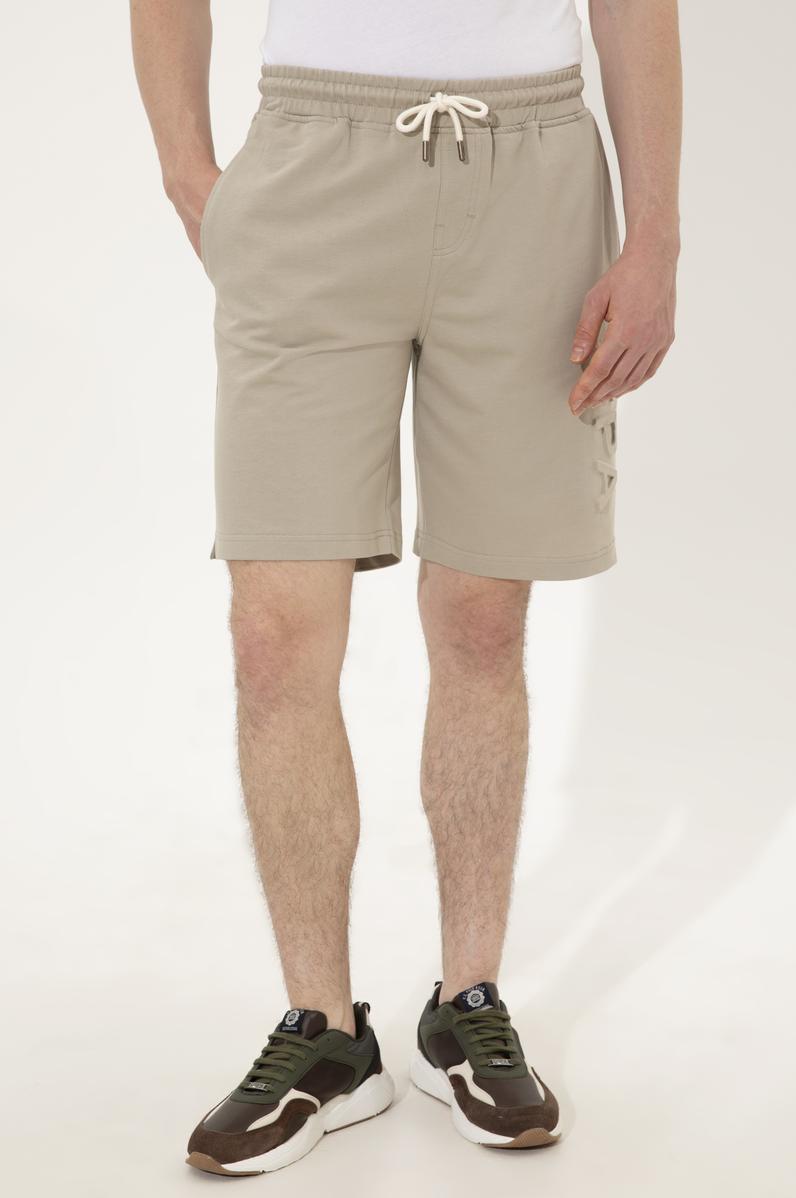 Erkek Haki Örme Şort