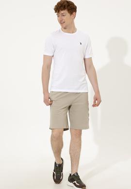 Erkek Haki Örme Şort - 50246596024