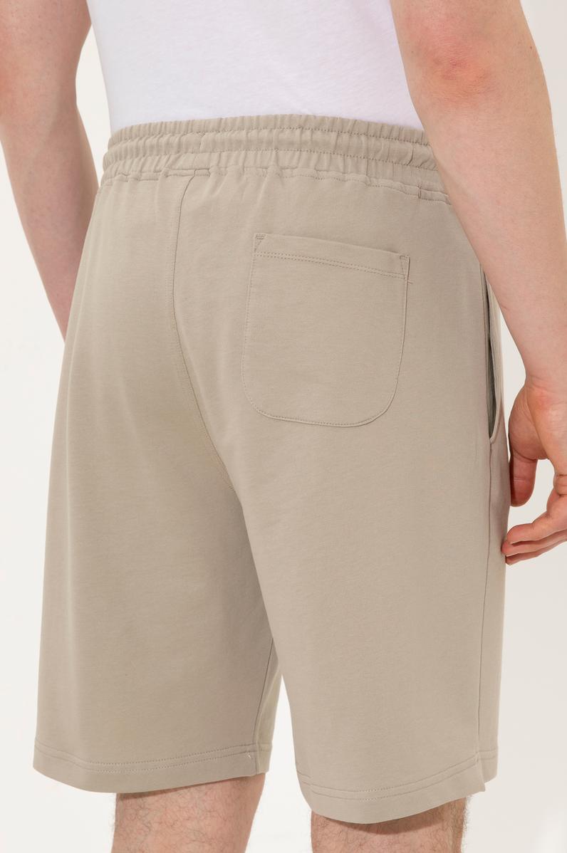 Erkek Haki Örme Şort