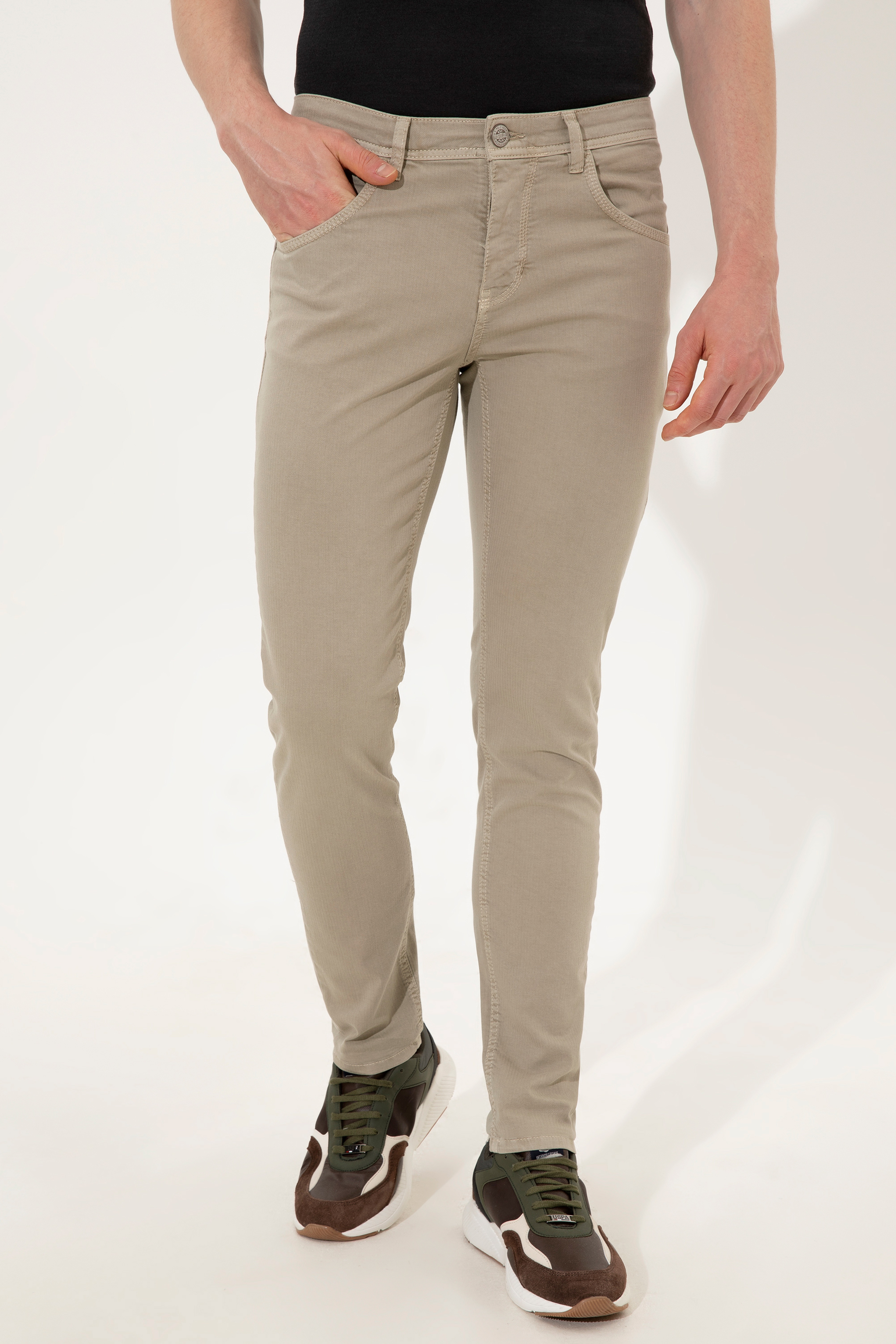 Erkek Haki Chinos - Image 2