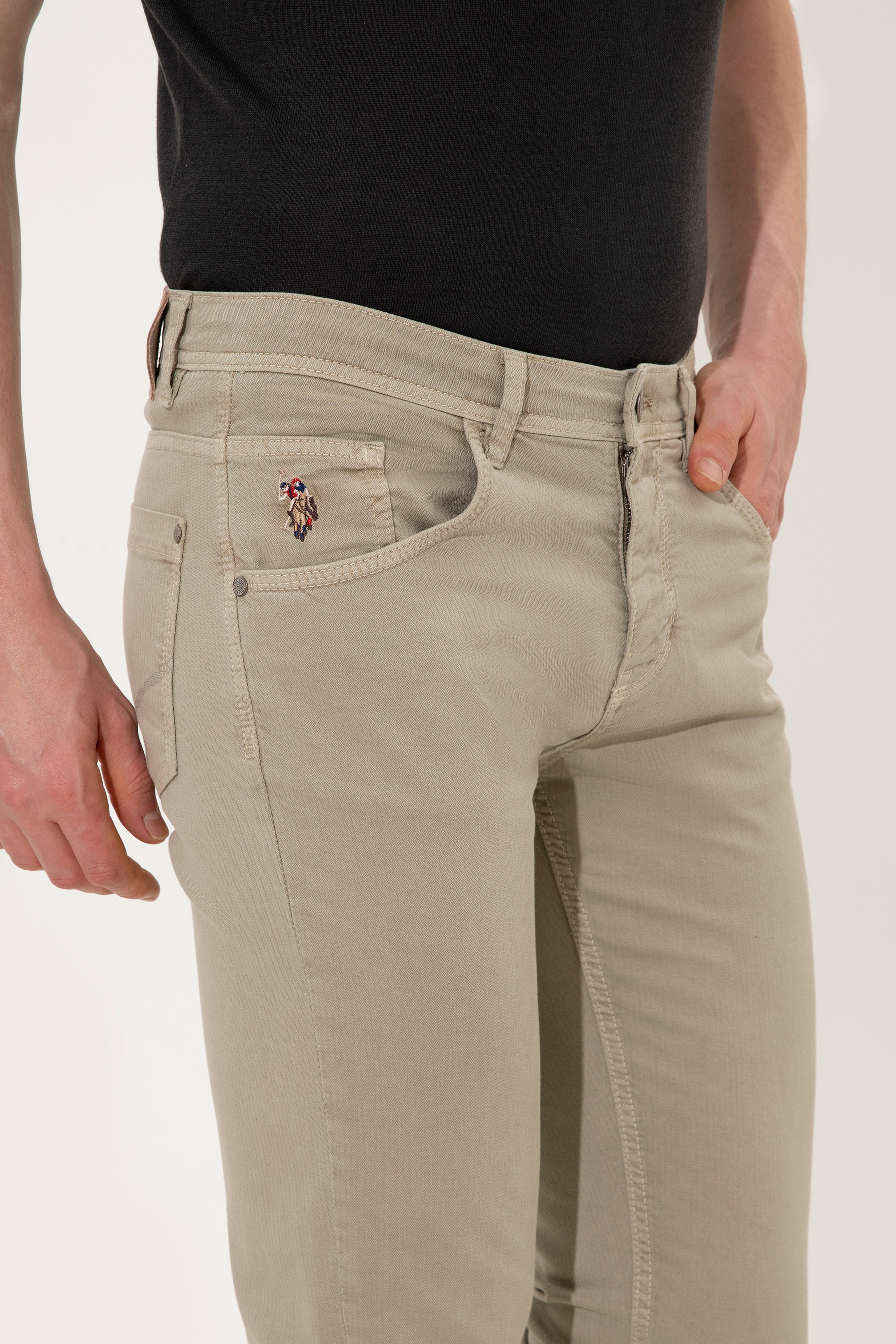 Erkek Haki Chinos - Image 5