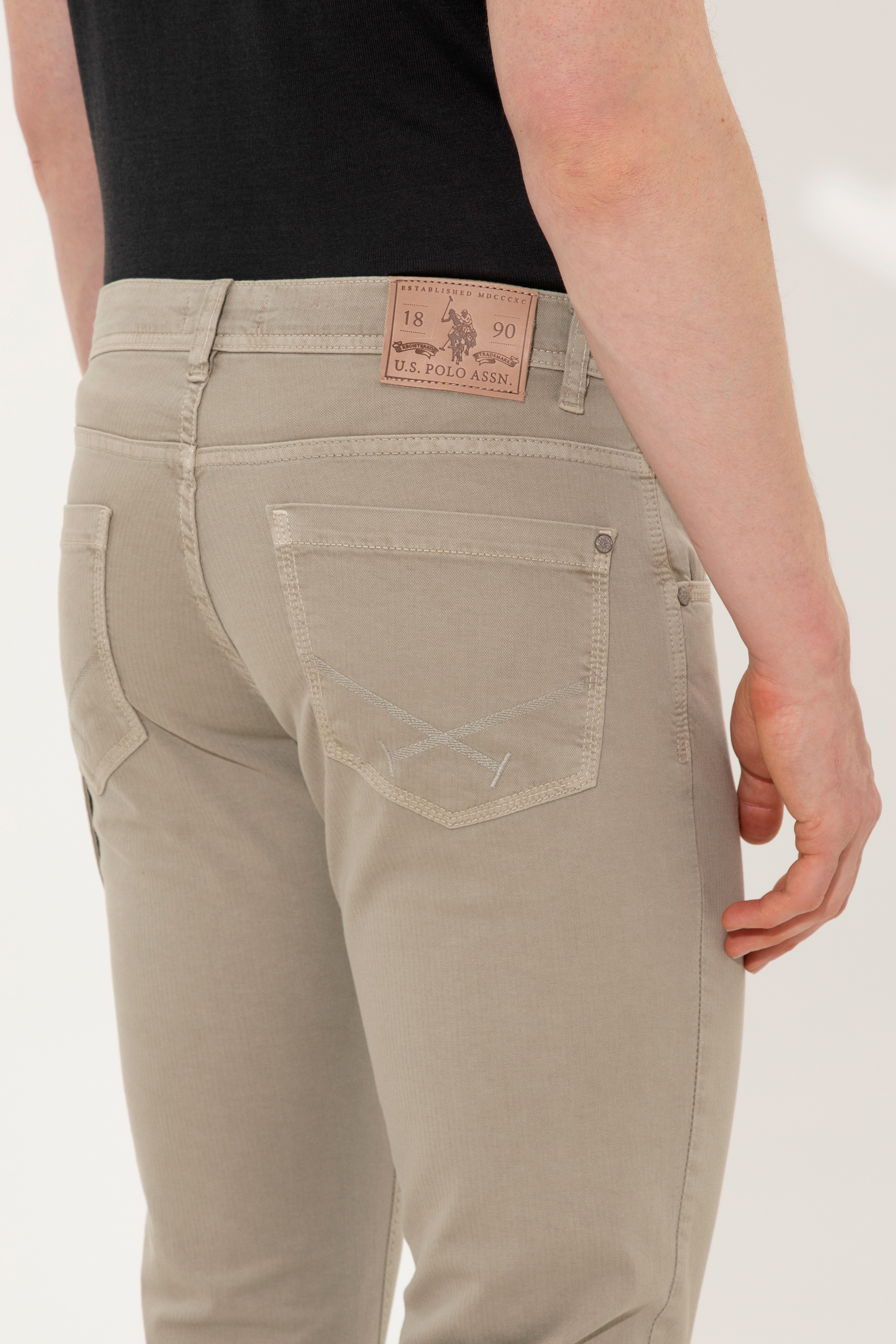 Erkek Haki Chinos - Image 7