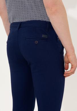 Erkek Lacivert Kanvas Pantolon - 50246099017