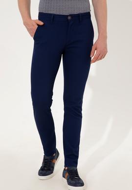 Erkek Lacivert Kanvas Pantolon - 50246099017