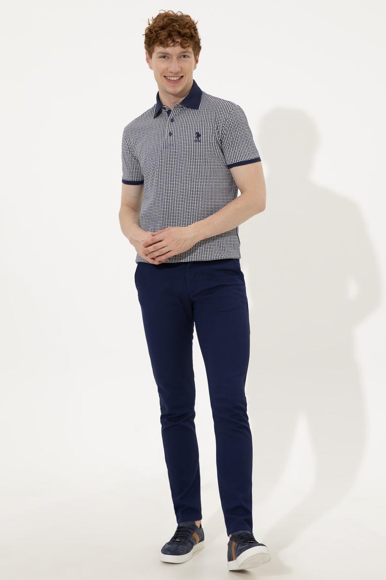 Erkek Lacivert Kanvas Pantolon - 50246099017