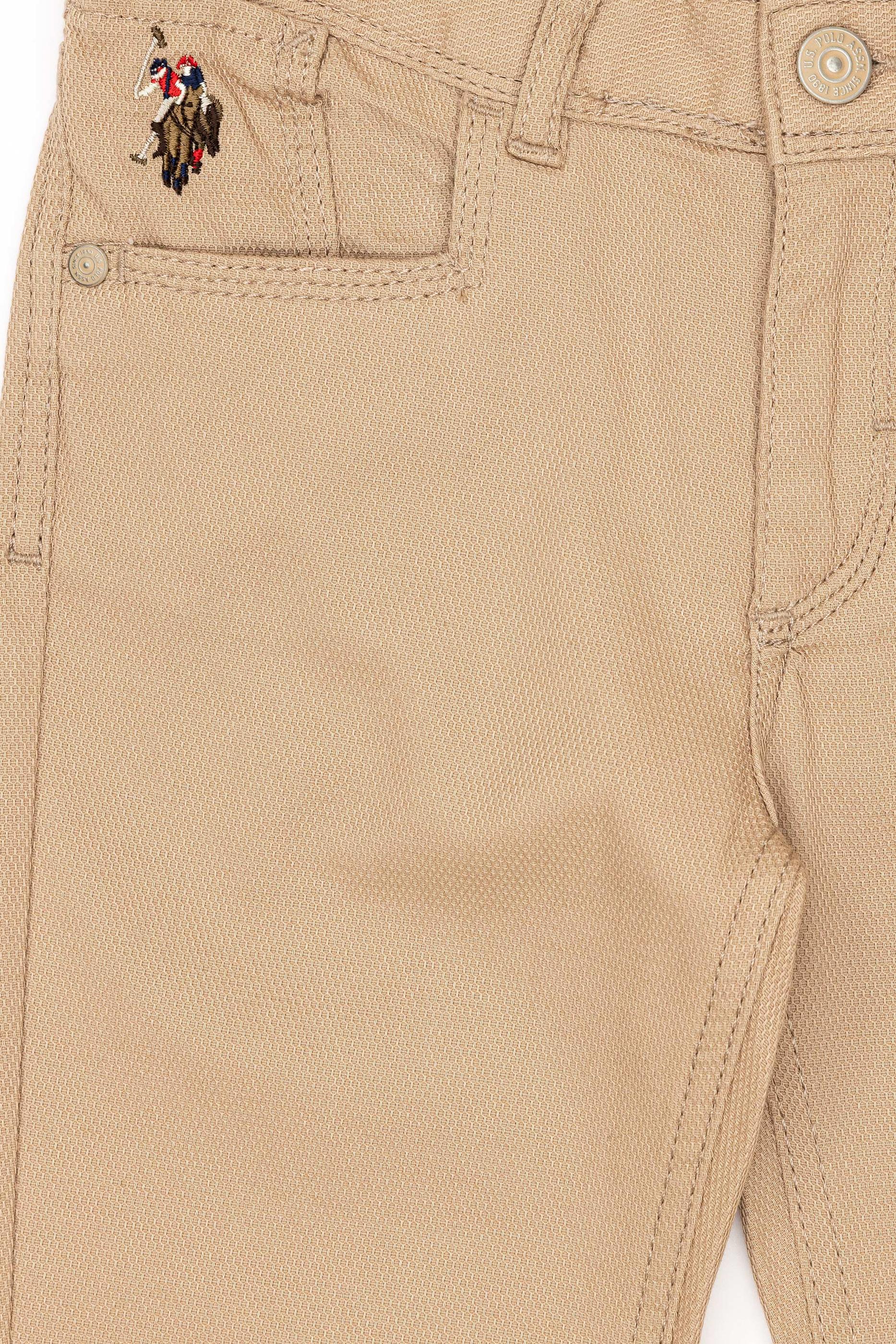 Erkek Çocuk Kum Kanvas Pantolon