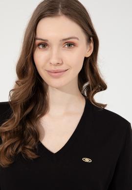 Kadın Siyah Basic Kazak - 50251912026