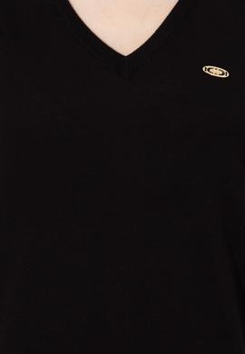 Kadın Siyah Basic Kazak - 50251912026