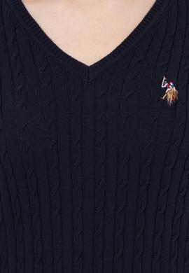 Kadın Lacivert Basic Kazak - 50255662021