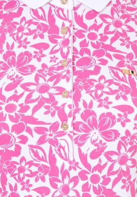 Kadın Beyaz Polo Yaka Tişört - 50248962010