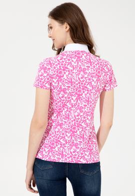 Kadın Beyaz Polo Yaka Tişört - 50248962010