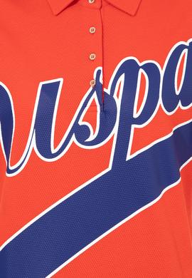 Kadın Kırmızı Polo Yaka Tişört - 50249029012