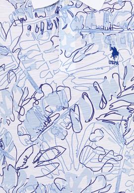 Erkek Mavi Polo Yaka Tişört - 50248520030