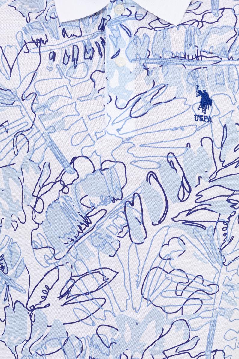 Erkek Mavi Polo Yaka Tişört