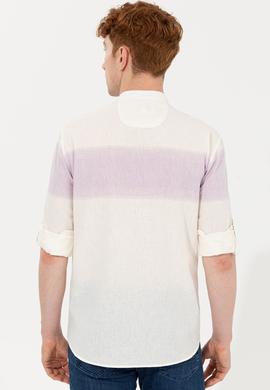 Erkek Pudra Uzun Kollu Gömlek - 50246316016