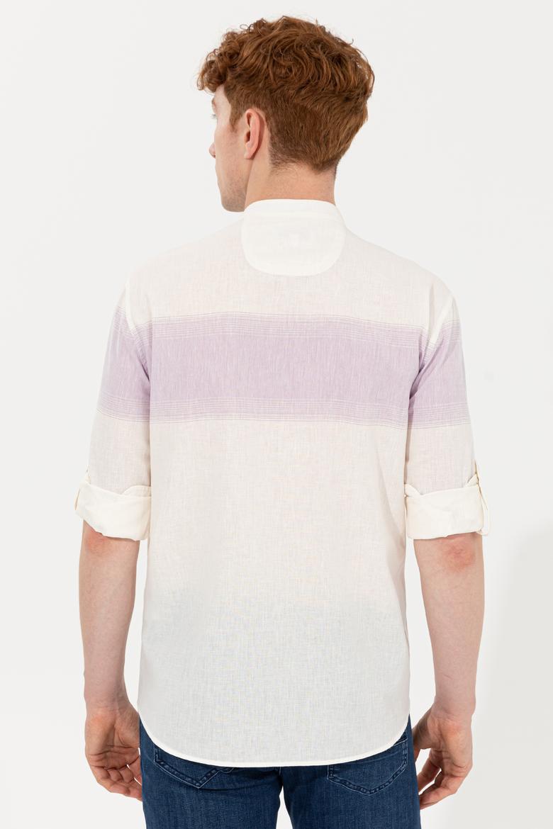 Erkek Pudra Uzun Kollu Gömlek - 50246316016