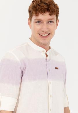 Erkek Pudra Uzun Kollu Gömlek - 50246316016