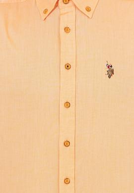 Erkek Sarı Uzun Kollu Basic Gömlek - 50249487074