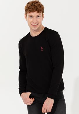 Erkek Siyah Basic Kazak - 50251885006