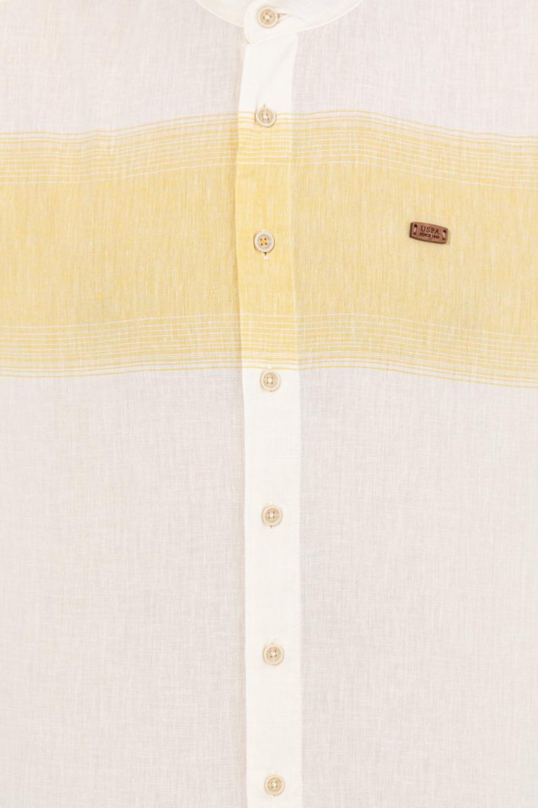 Erkek Safran Uzun Kollu Gömlek - 50246316007