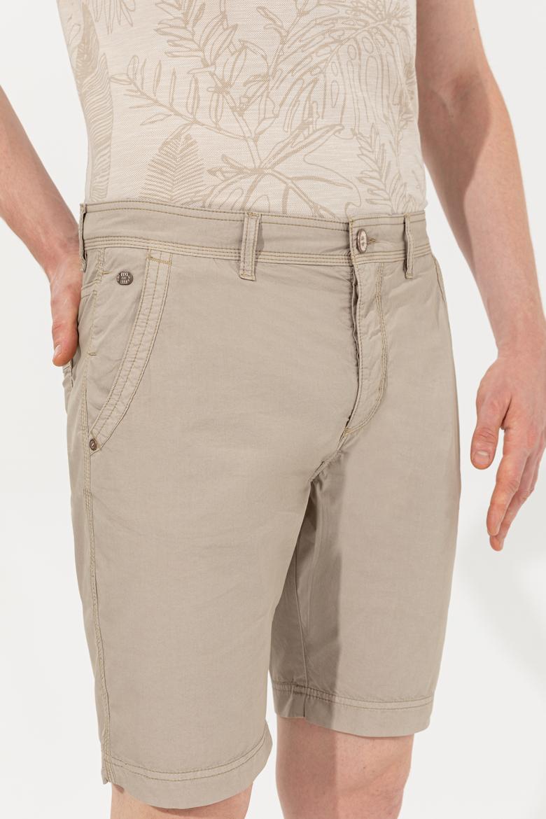 Erkek Haki Dokuma Şort - 50246101018