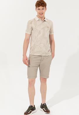 Erkek Haki Dokuma Şort - 50246101018