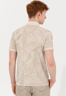 Erkek Taş Polo Yaka Tişört - 50249143017