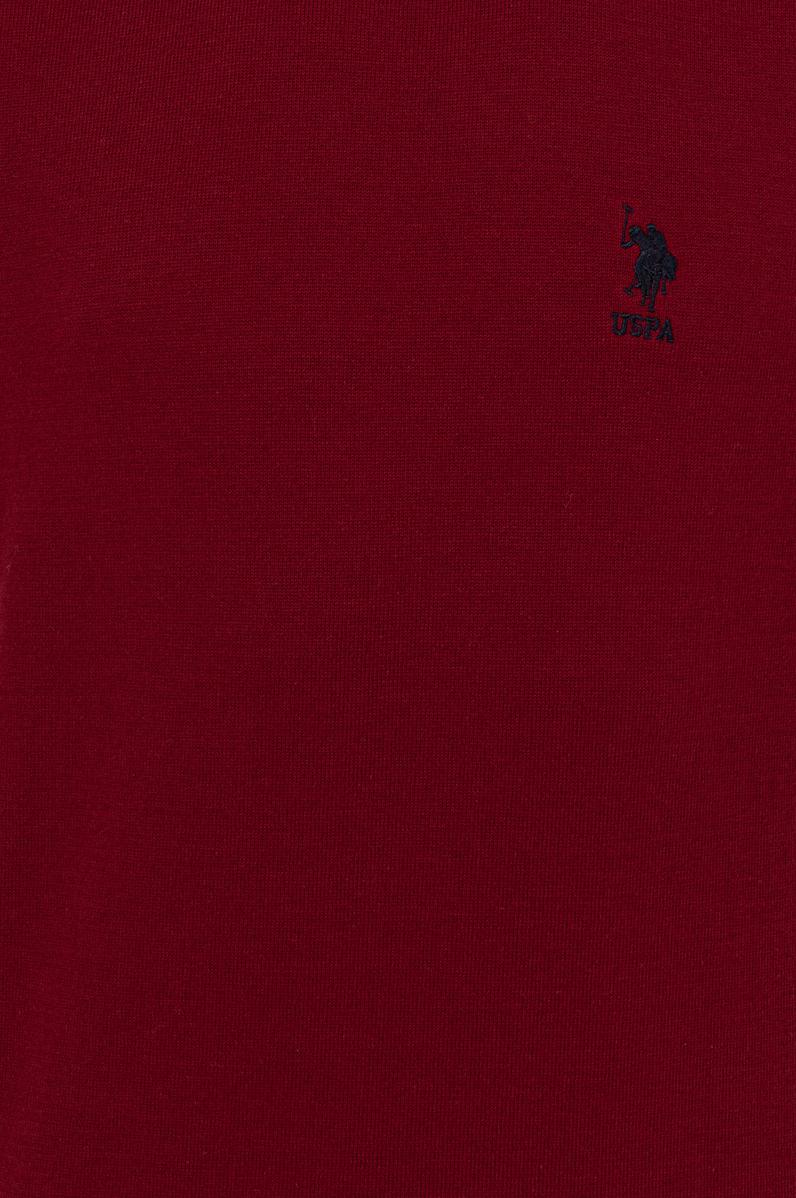 Erkek Bordo Basic Kazak