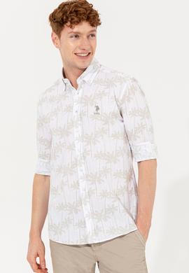 Erkek Haki Gömlek Uzunkol - 50249525010