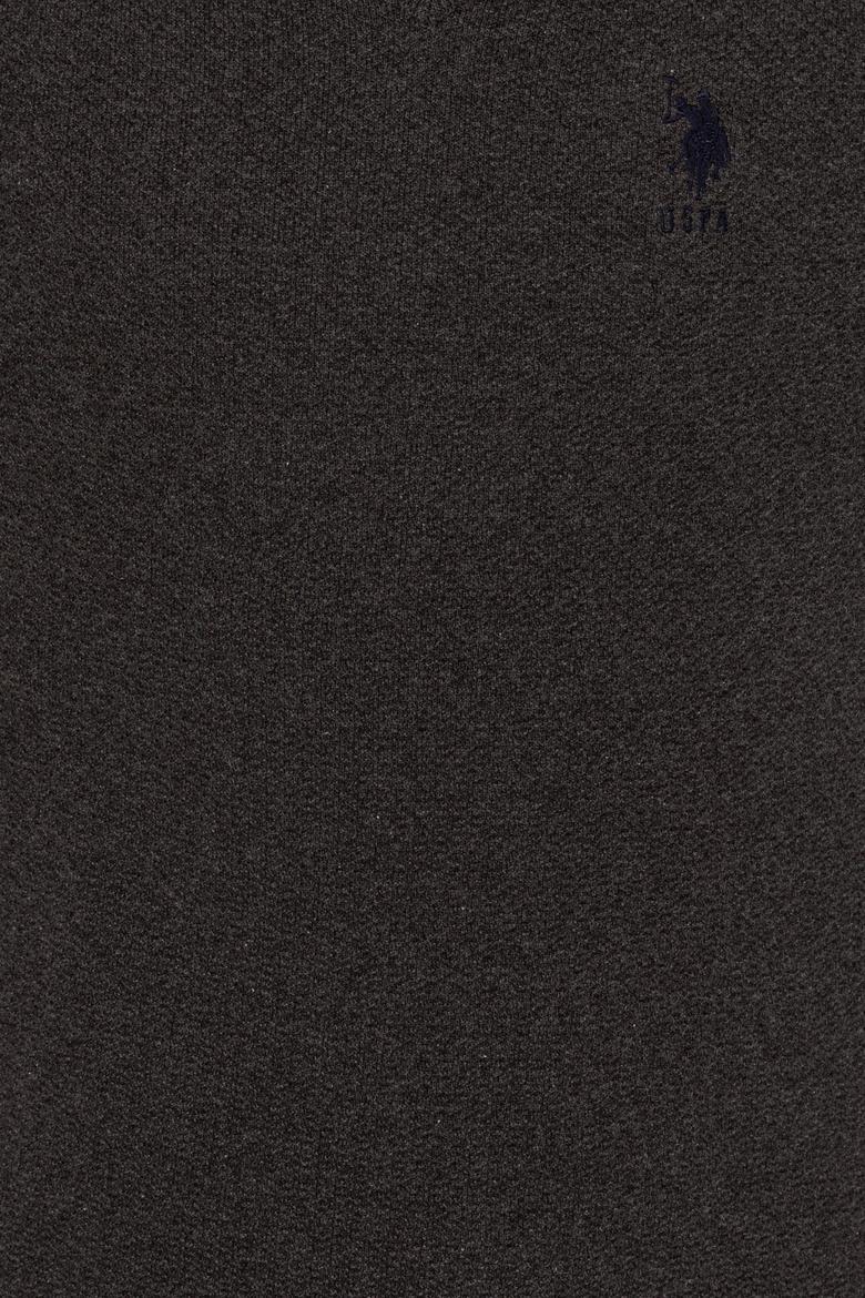 Erkek Antrasit Melanj V Yaka Basic Triko Kazak - 50251877024