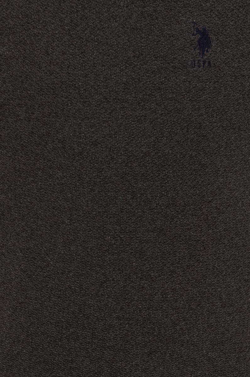Erkek Antrasit Melanj V Yaka Basic Triko Kazak
