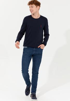 Erkek Lacivert Basic Kazak - 50251885024