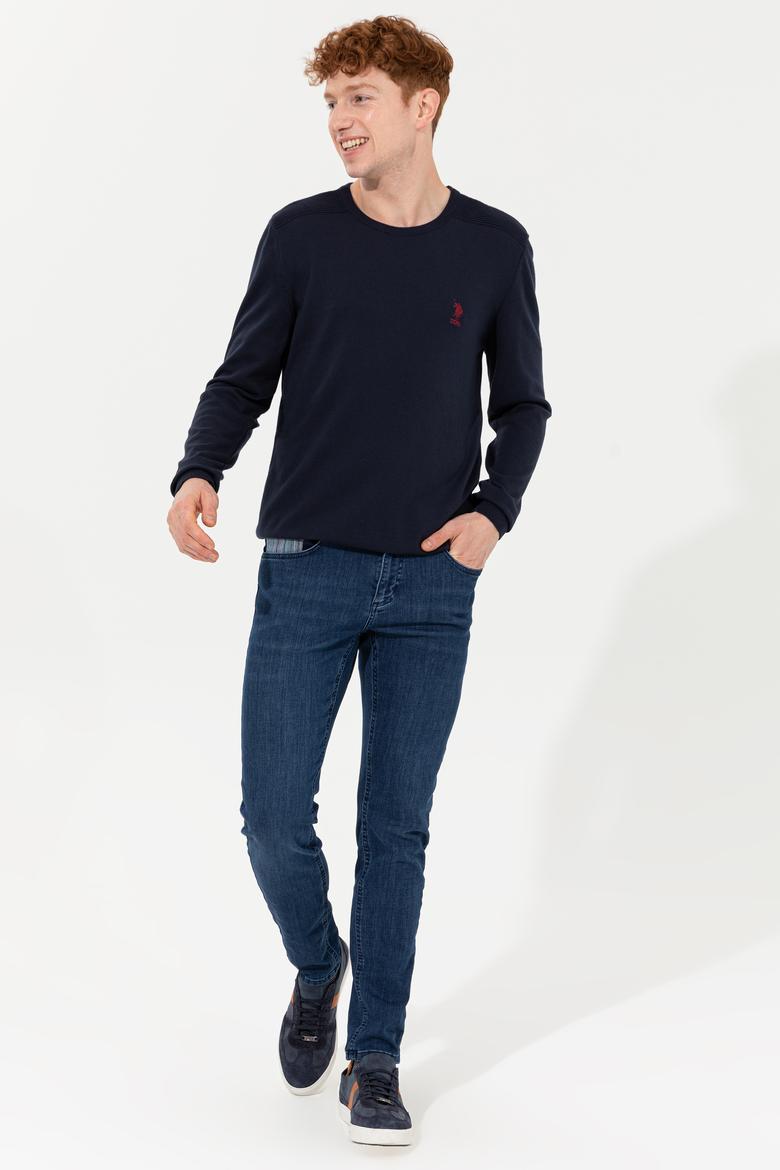 Erkek Lacivert Basic Kazak - 50251885024