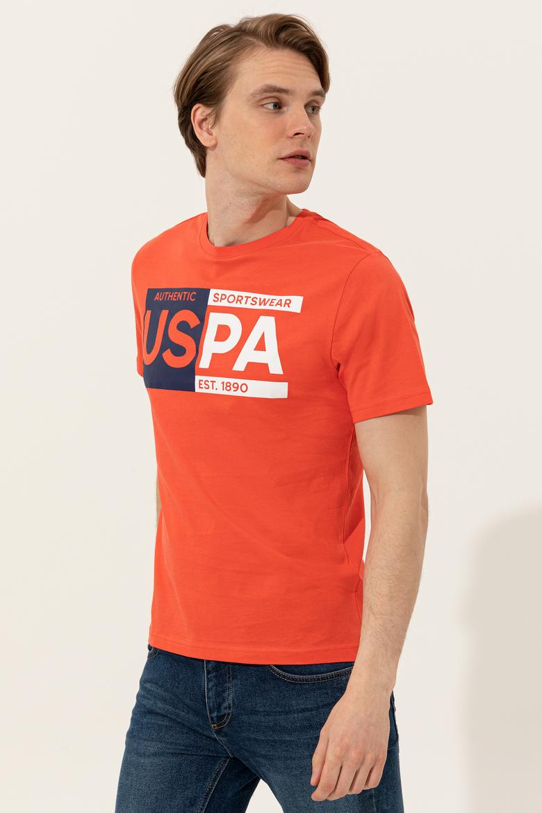 Erkek Kırmızı Bisiklet Yaka Tişört - 50246120060