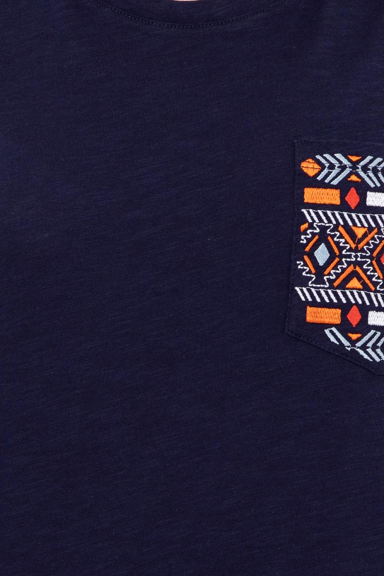 Kadın Lacivert Tişört - 50252286015