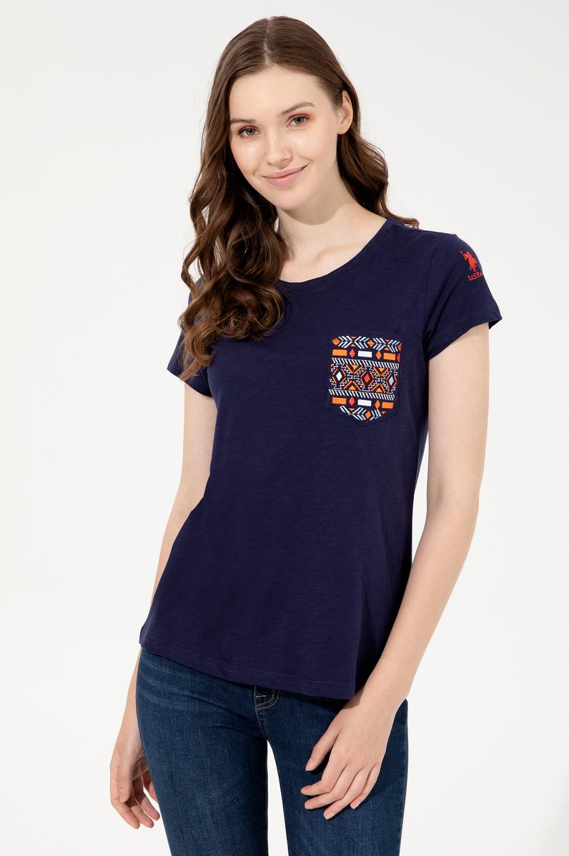 Kadın Lacivert Tişört